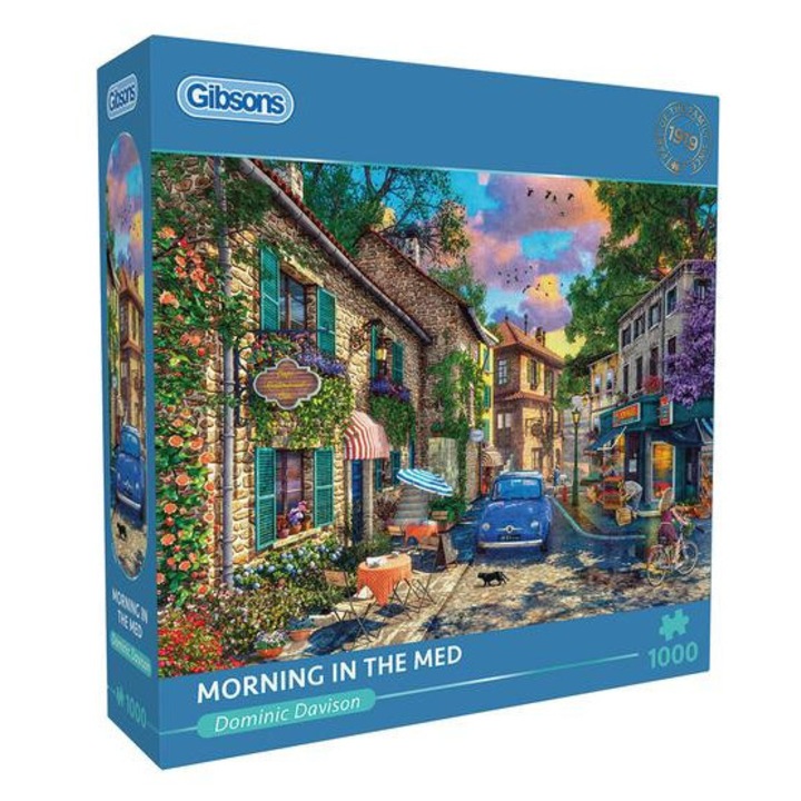 Gibsons 1000 db-os puzzle - Morning in the Med (6385)