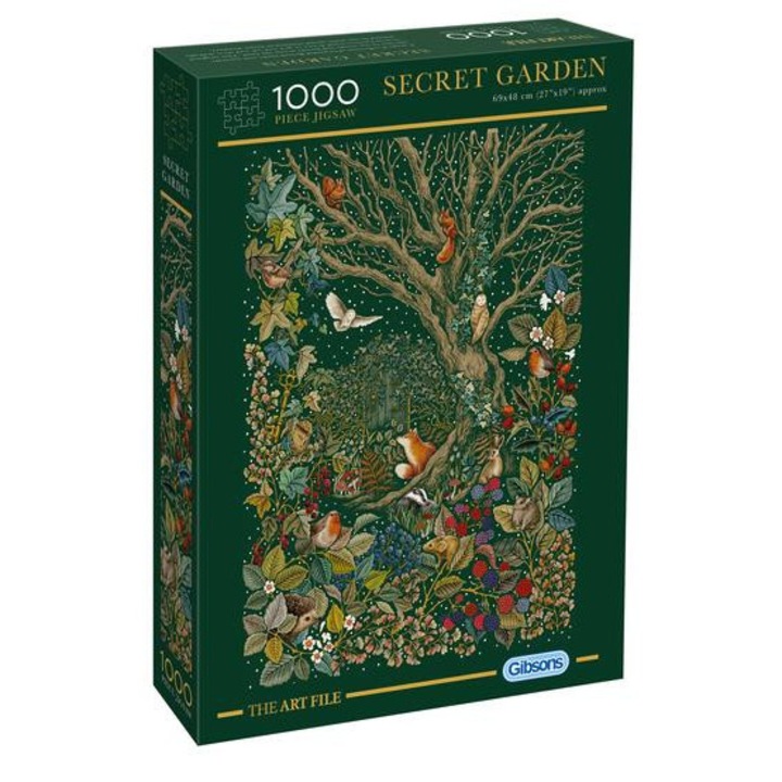 Gibsons 1000 db-os puzzle - The Art File - Secret Garden (7210)