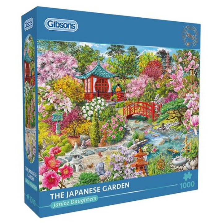 Gibsons 1000 db-os puzzle - The Japanese Garden (6430)