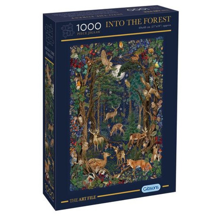 Gibsons 1000 db-os puzzle - The Art File - Into the Forest (7211)