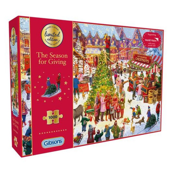 Gibsons 1000 db-os puzzle - The Season for Giving (2025)