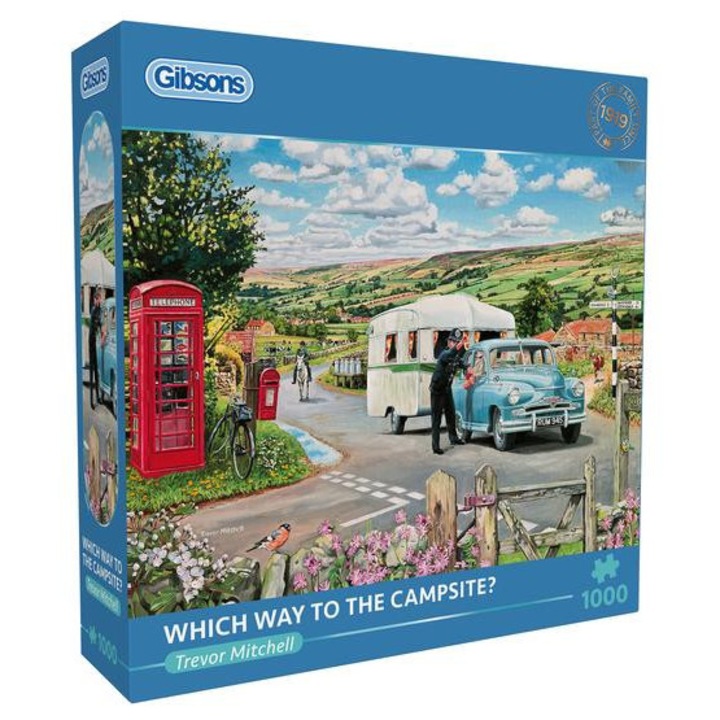 Gibsons 1000 db-os puzzle - Which Way to the Campsite? (6441)