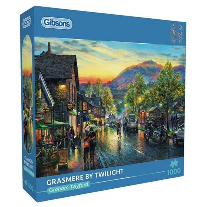 Gibsons 1000 db-os puzzle - Grasmere by Twilight (6448)