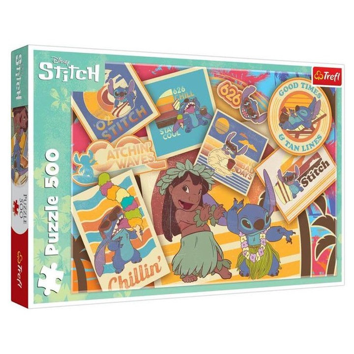 Trefl 500 db-os puzzle - Lilo és Stitch (37482)