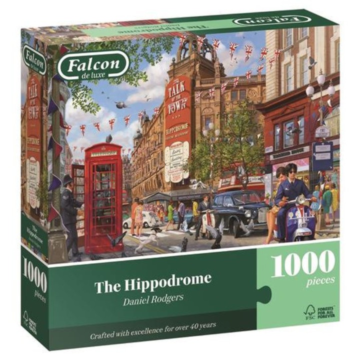 Falcon de Luxe 1000 db-os puzzle - The Hippodrome (00139)