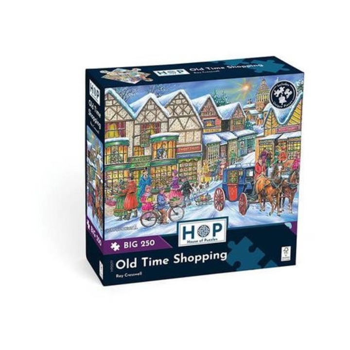 House of Puzzles 250 db-os XXL puzzle - Old Time Shopping (0577)
