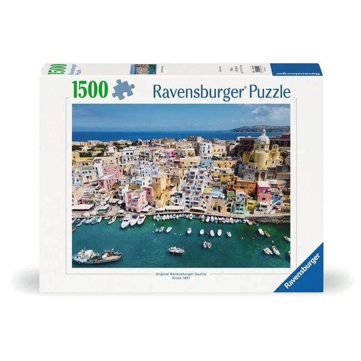 Ravensburger 1500 db-os puzzle - Színes Procida, Olaszország (12001210)