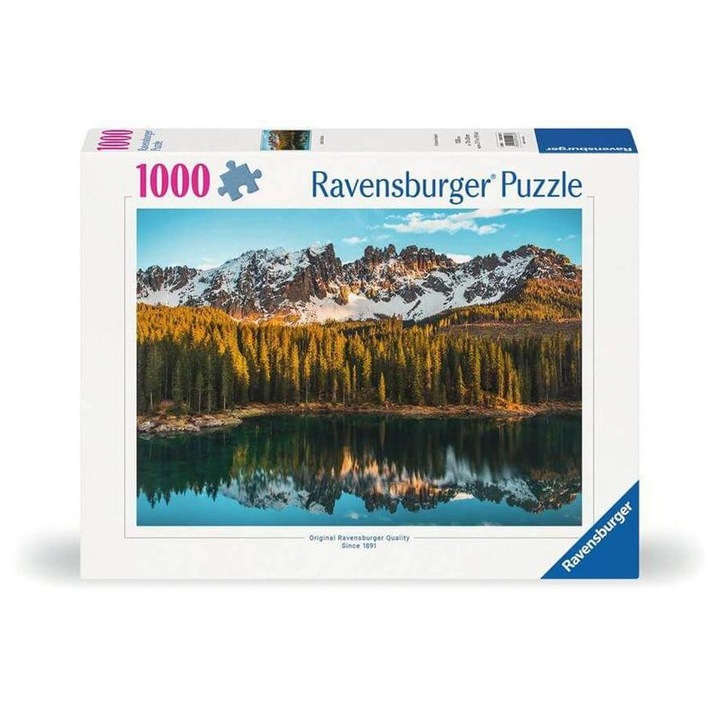 Ravensburger 1000 db-os puzzle - Karer-tó, Olaszország (12001207)