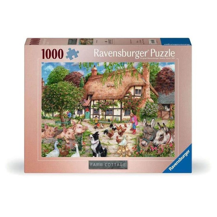 Ravensburger 1000 db-os puzzle - Élet a tanyán (12001529)