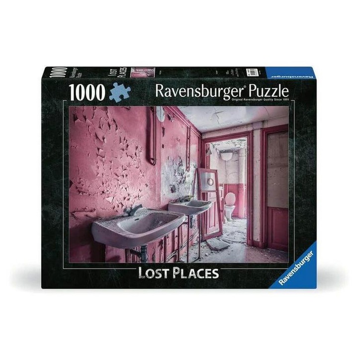 Ravensburger 1000 db-os puzzle - Lost Places Edition - Rózsaszín álmok (12000273)