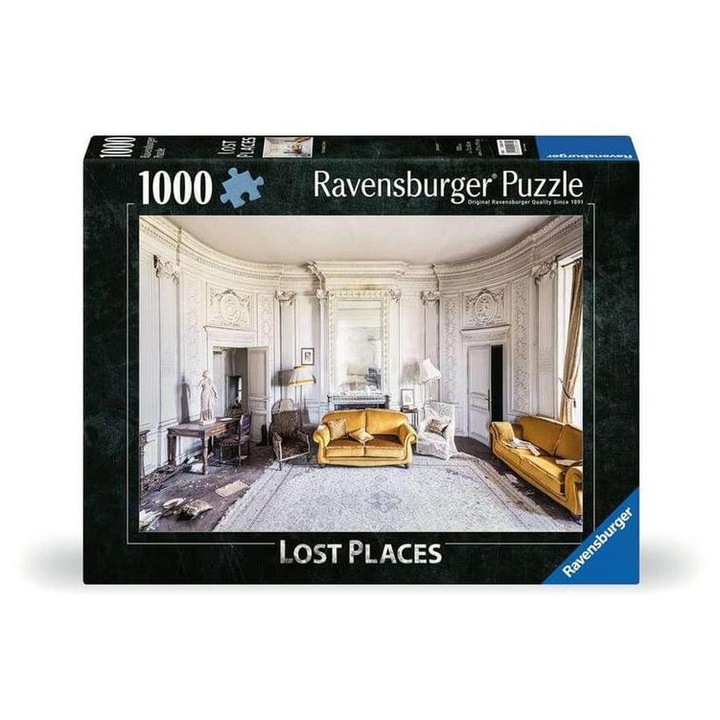 Ravensburger 1000 db-os puzzle - Lost Places Edition - Fehér szoba (12000179)