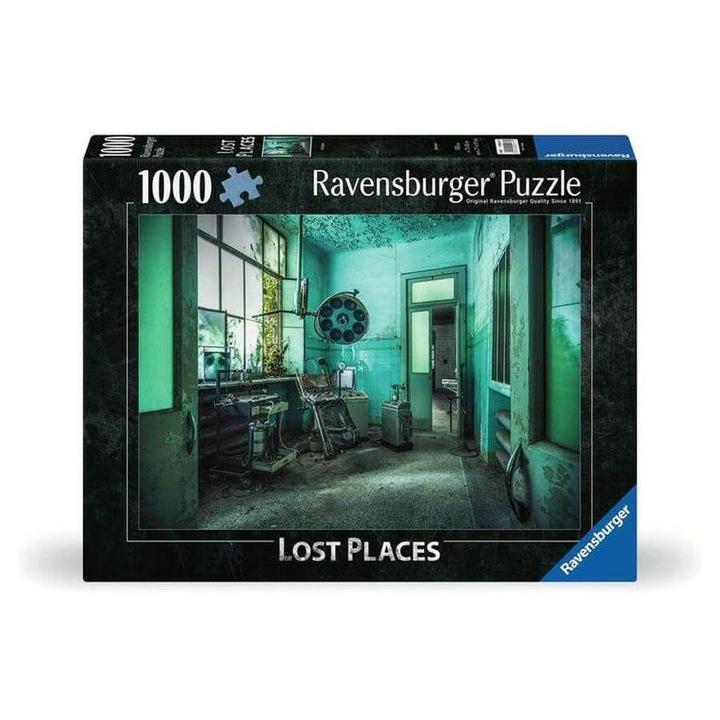 Ravensburger 1000 db-os puzzle - Lost Places Edition - Őrültek háza (12000177)