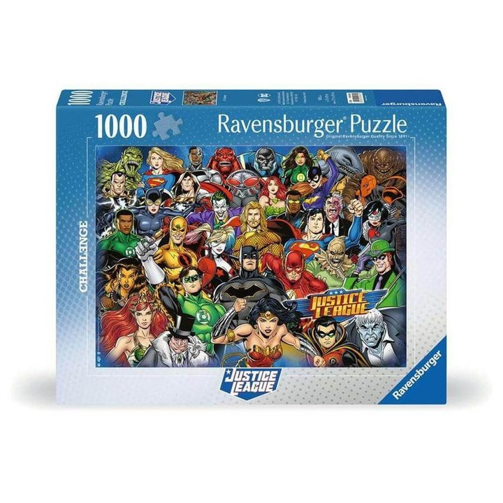 Ravensburger 1000 db-os puzzle - Lehetetlen puzzle - DC comics (12000565)