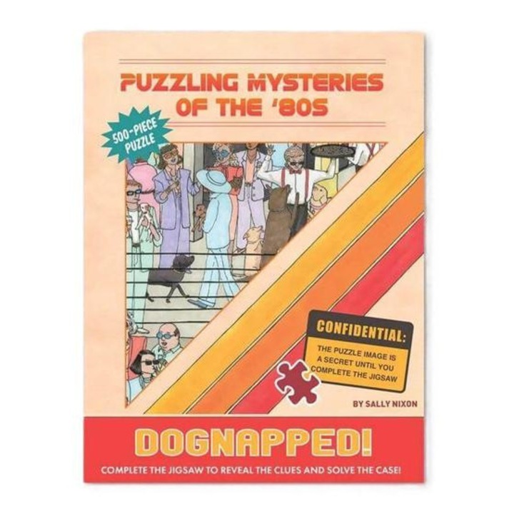 Galison 500 db-os puzzle - Puzzling Mysteries - Dognapped (22257)