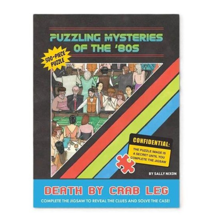 Galison 500 db-os puzzle - Puzzling Mysteries - Death by Crab Leg (22264)