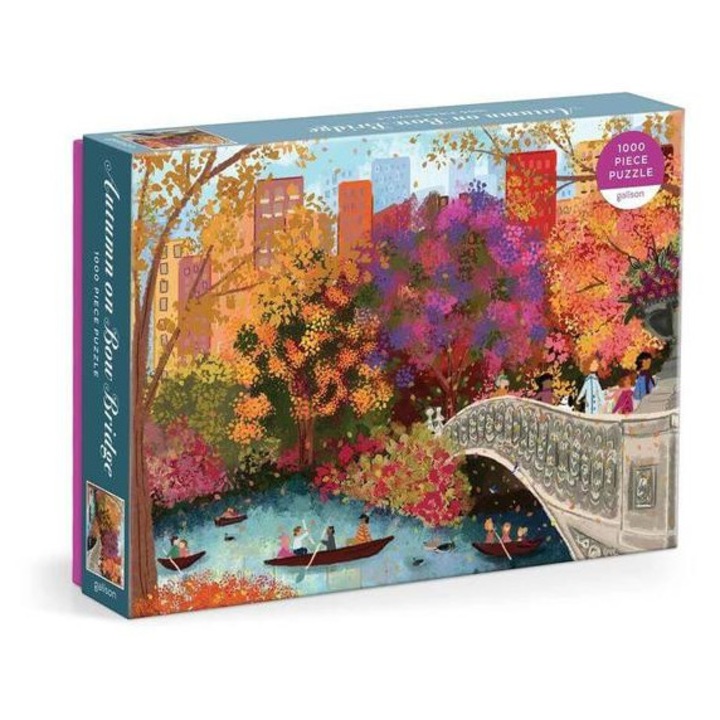 Galison 1000 db-os puzzle - Autumn on Bow Bridge, Joy Laforme (86105)