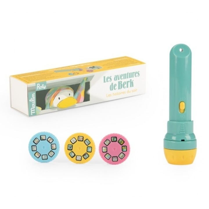 Lanterna magică, Moulin Roty, Aventurile rațoiului Berk, 3 discuri, compactă, plastic