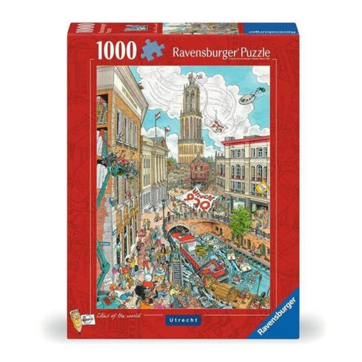 Ravensburger 1000 db-os puzzle - Cities of the World - Utrecht (12000249)