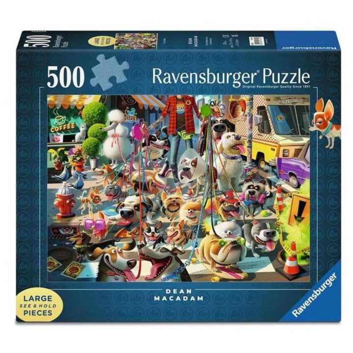 Ravensburger 500 db-os XXL puzzle - A kutyasétáltató (17572)