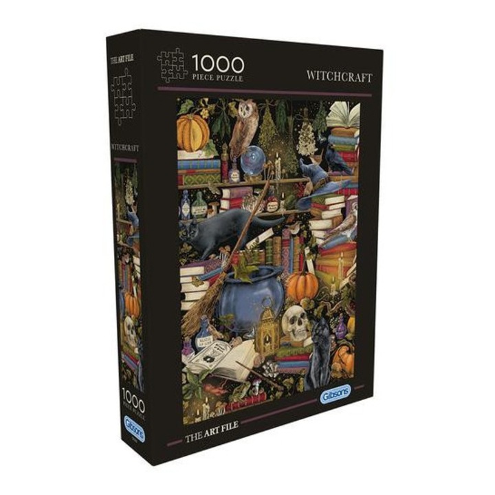 Gibsons 1000 db-os puzzle - The Art File - Witchcraft (7222)