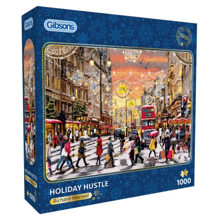 Gibsons 1000 db-os puzzle - Holiday Hustle (6450)