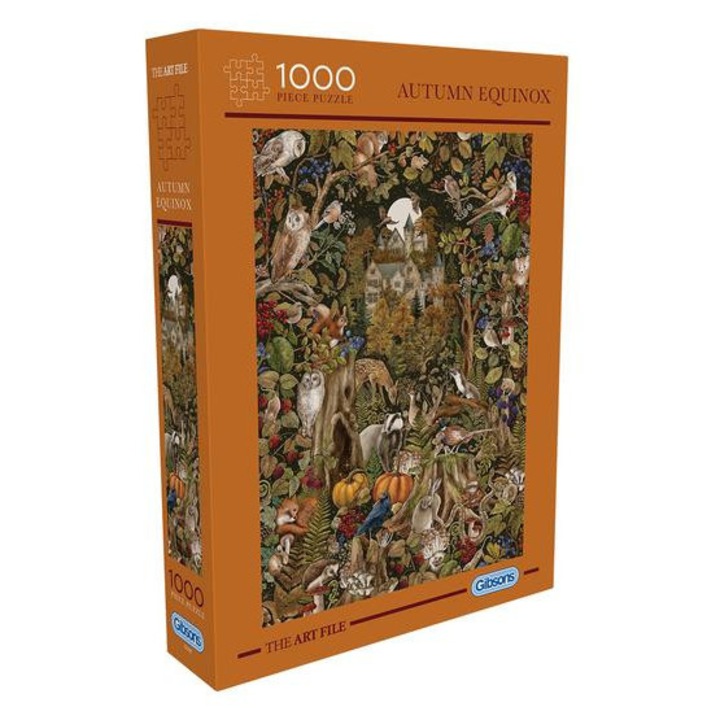 Gibsons 1000 db-os puzzle - The Art File - Autumn Equinox (7216)