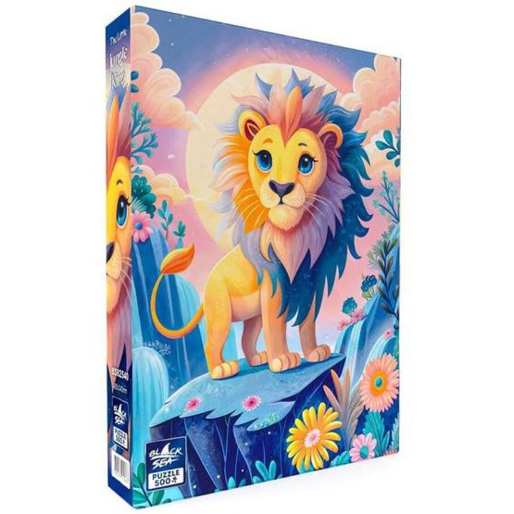 Black Sea 500 db-os puzzle - The Little Jungle King (BS82540)