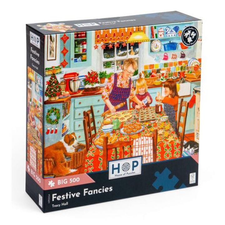 House of Puzzles 500 db-os XXL puzzle - Festive Fancies (0554)