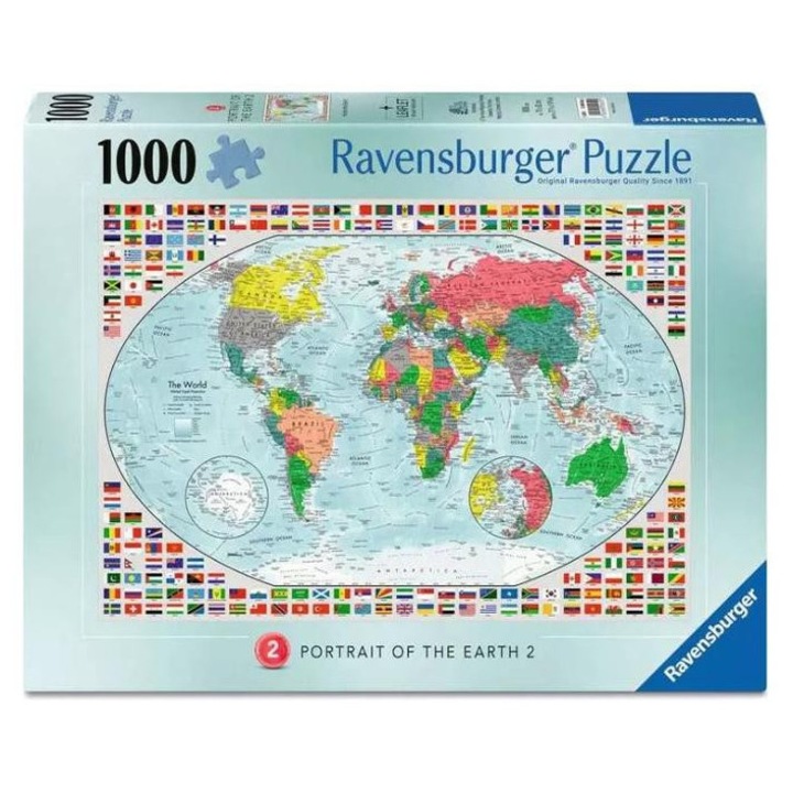 Ravensburger 1000 части пъзел - Портрет на света (12000052)