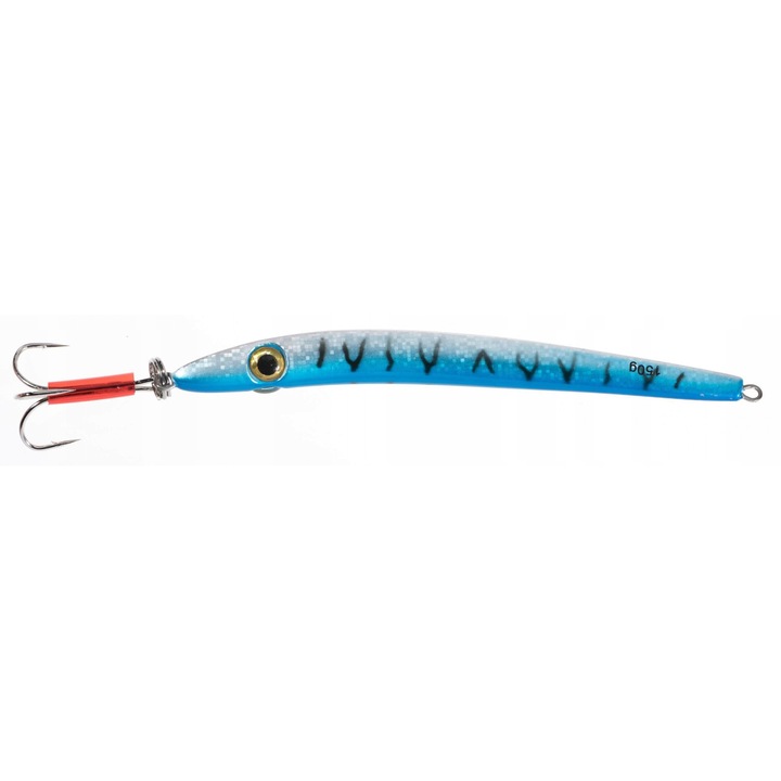 Pilker Jaxon Holo Reflex 150g, pescuit la mare, cod și halibut, colorat, 150g
