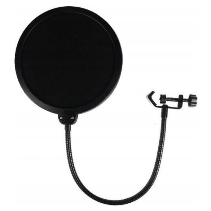 Pop Szűrő Klugar WS04, 15,5cm, kar 32cm, fekete