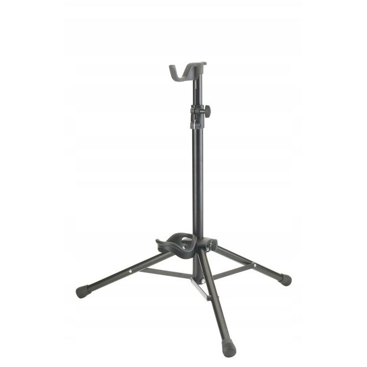 Suport saxofon alto, bariton, tenor K&M 149/2, ajustabil 62x105cm, negru