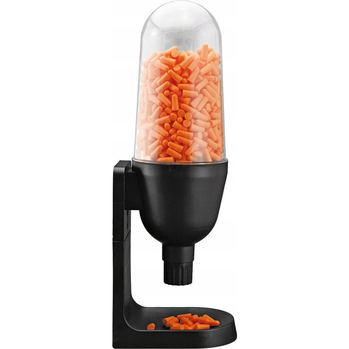 Dozator profesional pentru casti antifonice OSZ-500-BOX, REIS, transparent-negru, dozare prin rotire, montare pe perete