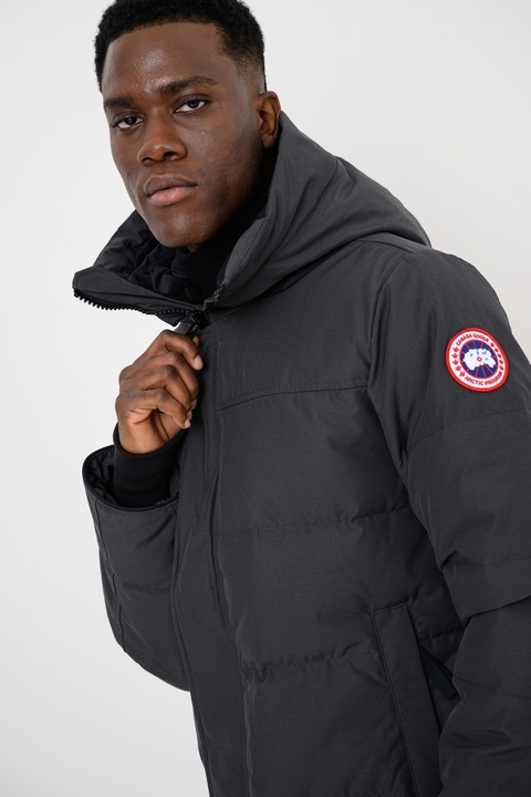 CANADA GOOSE, MacMillan pihével bélelt télikabát, Antracitszürke