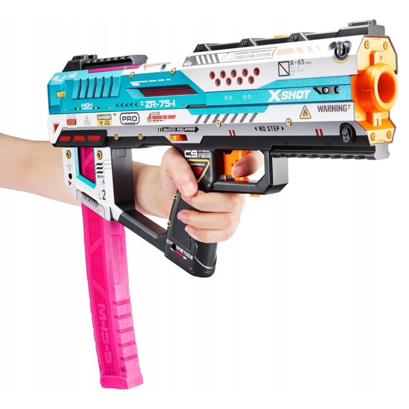 Set Lanzator X Shot Skins Pro Fury X + 40 Proiectile, X Shot