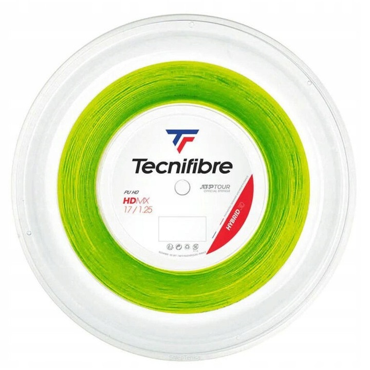 Nada Tenis Tecnifibre HDMX 1.25mm Verde 12m Multifilament, confort, durabilitate