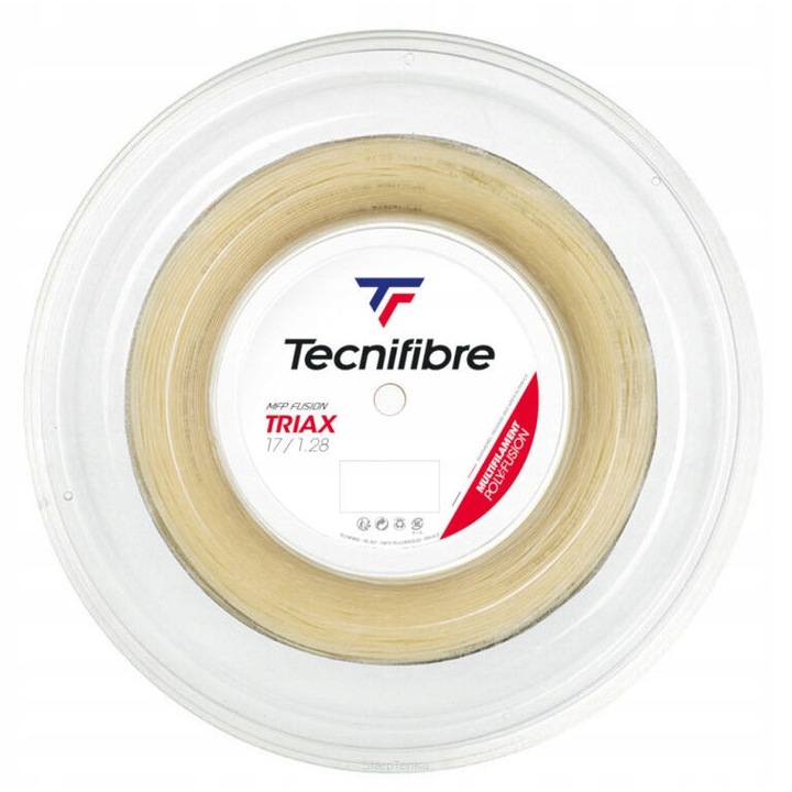 Naciag tenisowy Triax 1.28, Tecnifibre, hibrid multifilament, durabilitate ridicata, 12m