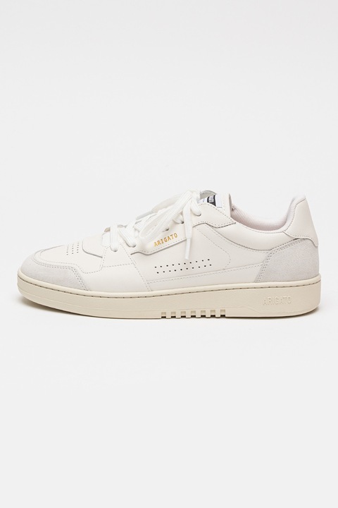 Axel Arigato, Dice Lo bőrsneaker nyersbőr részletekkel, Törtfehér