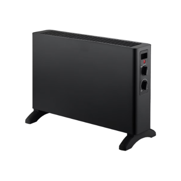 Convector electric Rovitech, 2000W, 2 trepte, negru, portabil