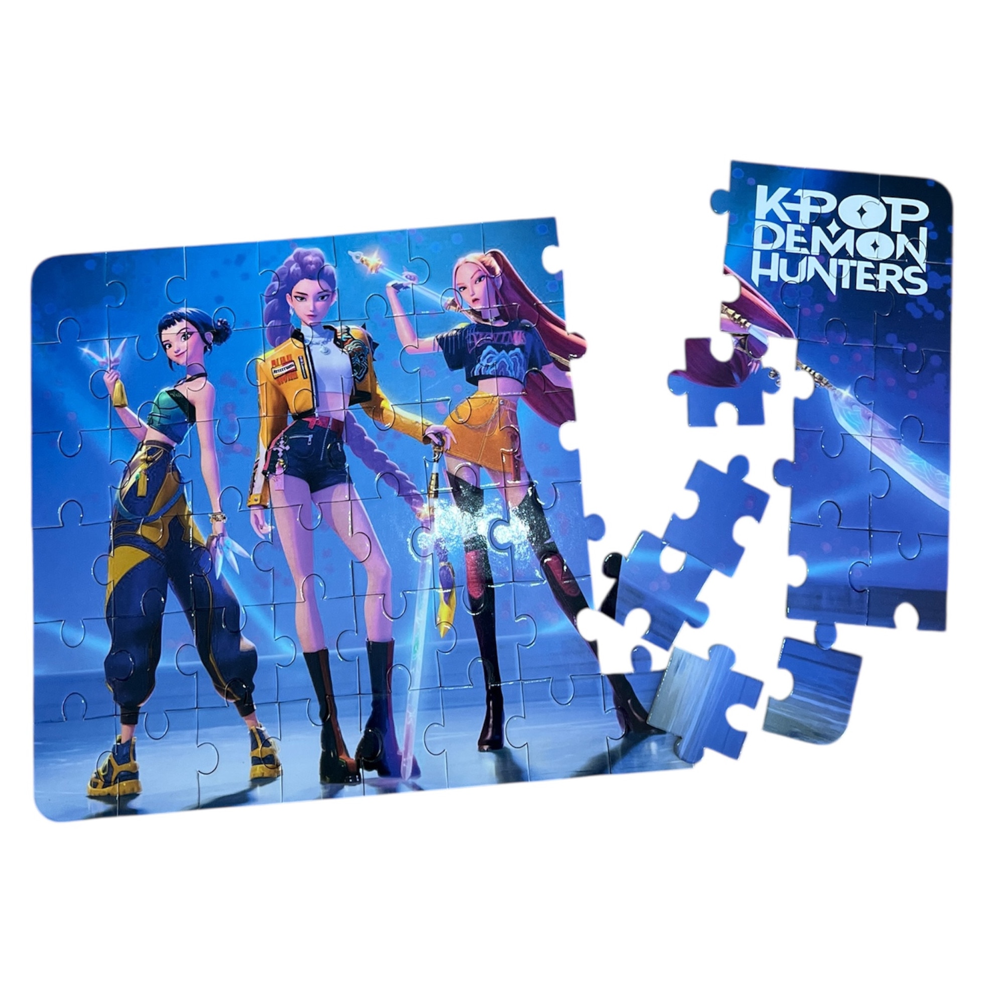 Set Puzzle KPOP Demon Hunters, 60 Piese, Joc Educațional pentru