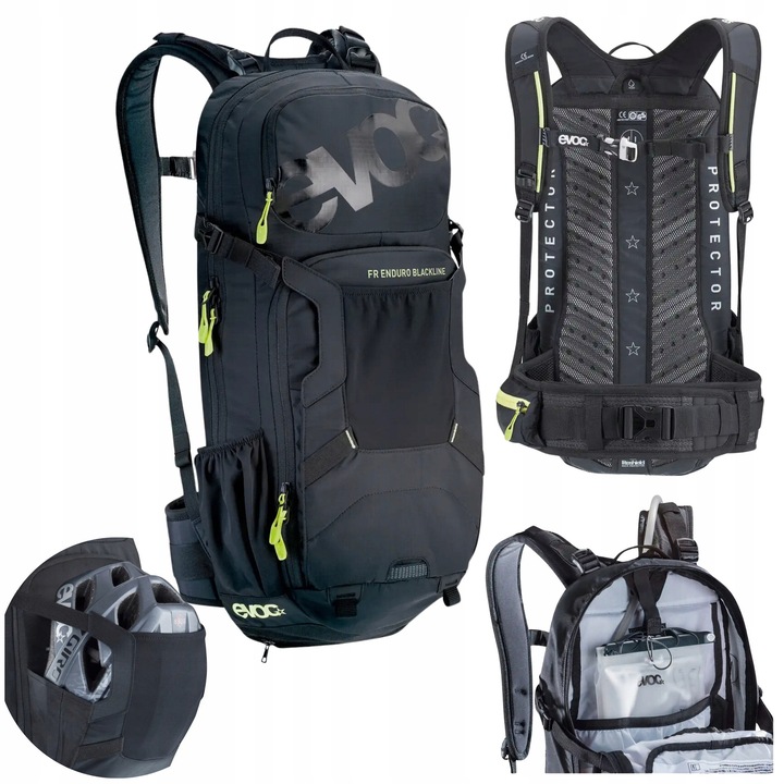 Rucsac Ciclism Evoc FR Enduro Blackline 16L Negru XL