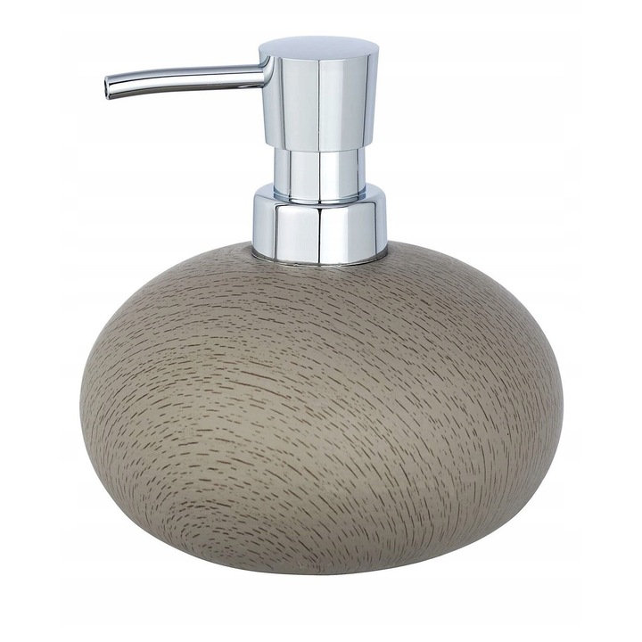 Dozator Sapun Gel Ciment Taupe 300ml, Modern, Industrial, Baie