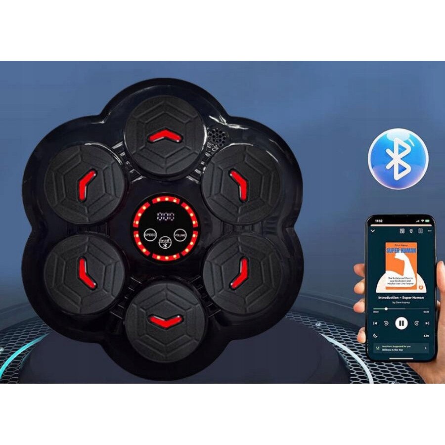 Aparat de Box Muzical cu Bluetooth si Contor Lovituri - eMAG.ro