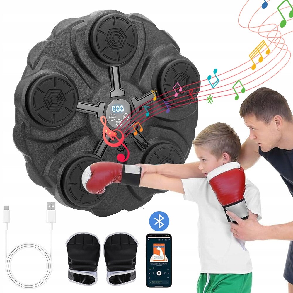 Aparat de Box Muzical cu Lumini LED si Bluetooth - eMAG.ro