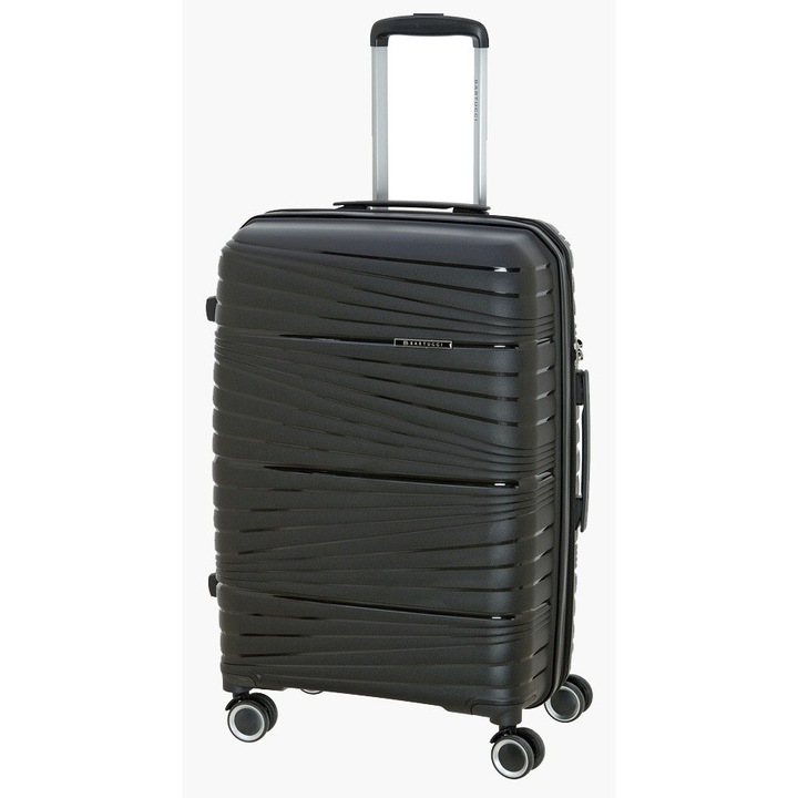 Troler Bartuggi, Dur, 76cm, Negru