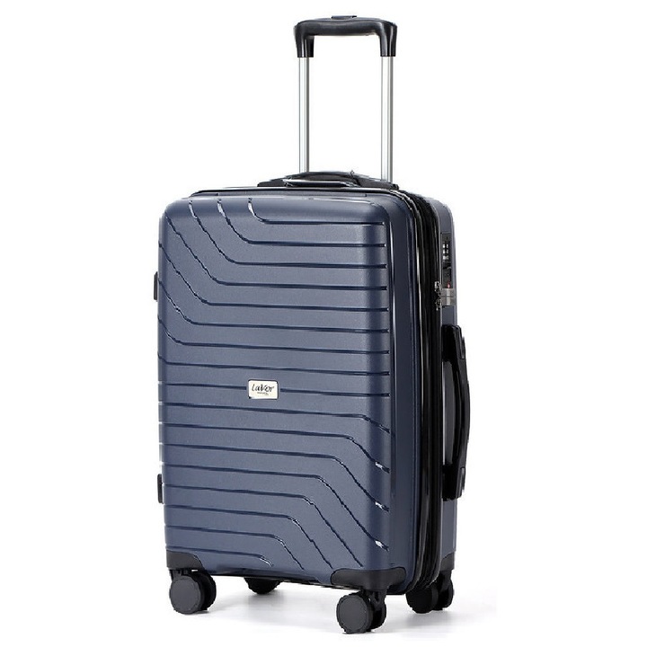 Troler Lavor, Dur, Albastru, 66cm