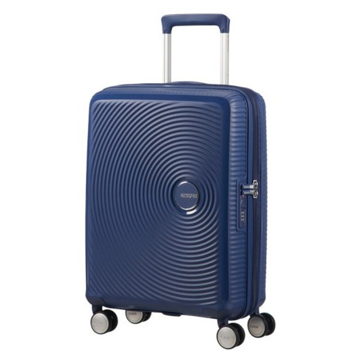 Troler American Tourister, Albastru, Mic