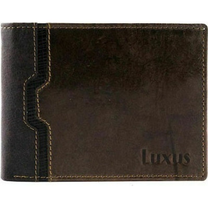 Portofel barbati, Luxus, Andriko ART 4300, piele, negru