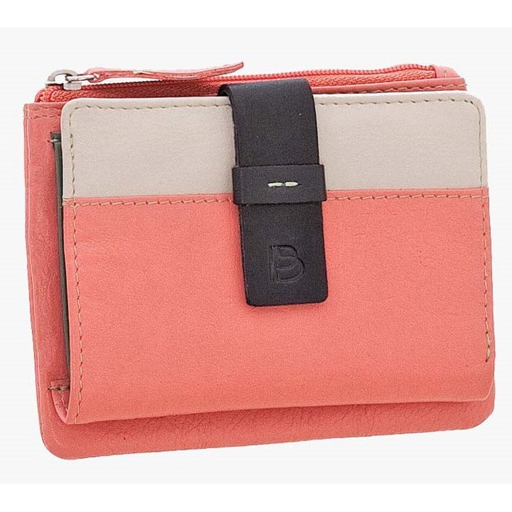 Portofel dama Bartuggi 521-7035, piele, roz