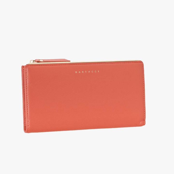 Portofel dama Bartuggi 718-102707, PVC, rosu